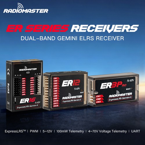 Radiomaster er3 pro er12 - er3, er16