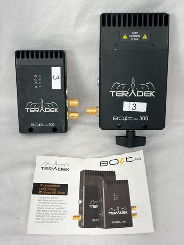 Teradek bolt pro 300 set - rx, tx
